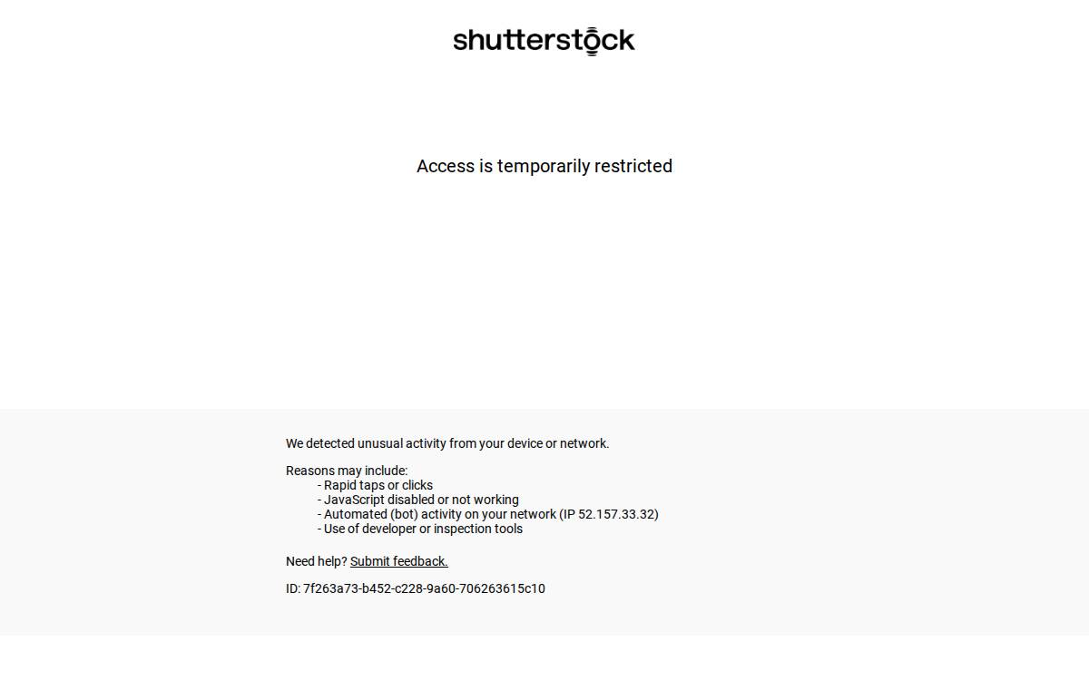 Shotzr website preview