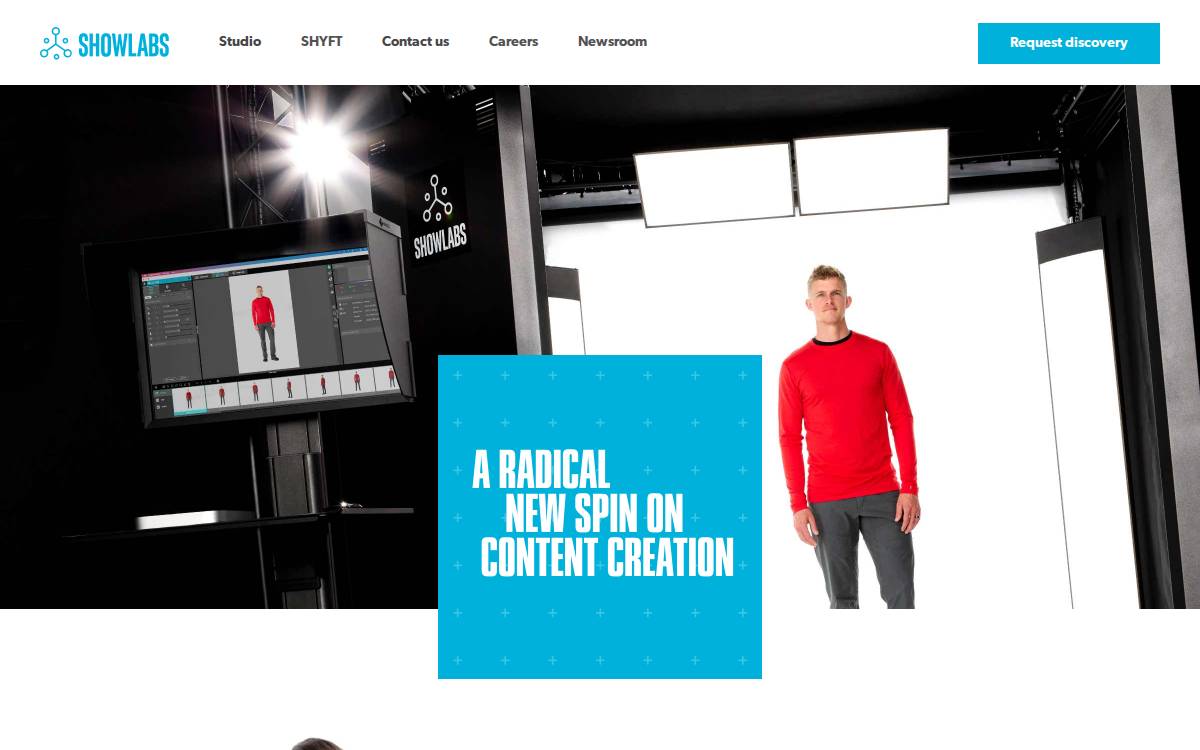 ShowLabs website preview