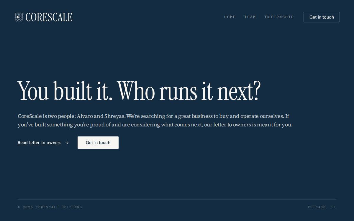Shreyas Kadaba website preview