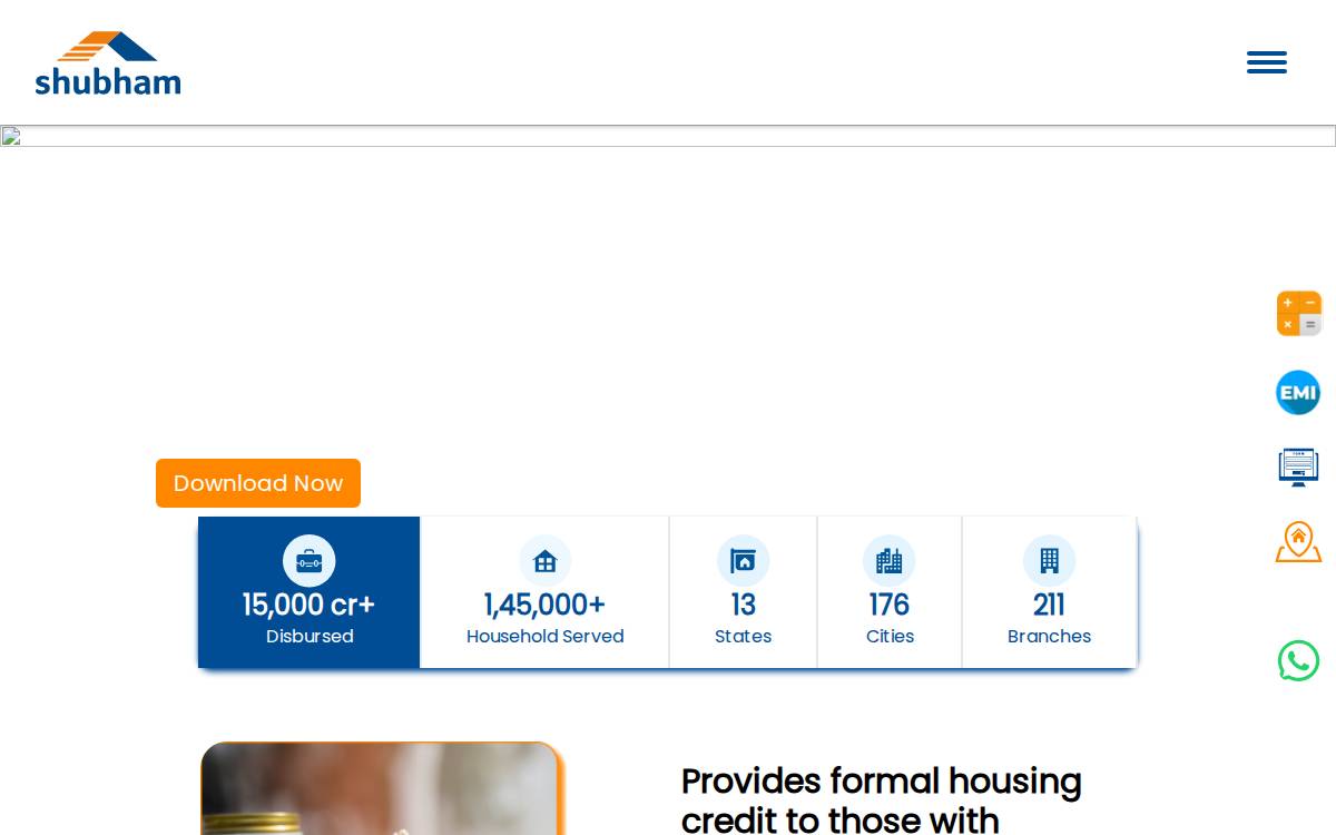 Shubham website preview