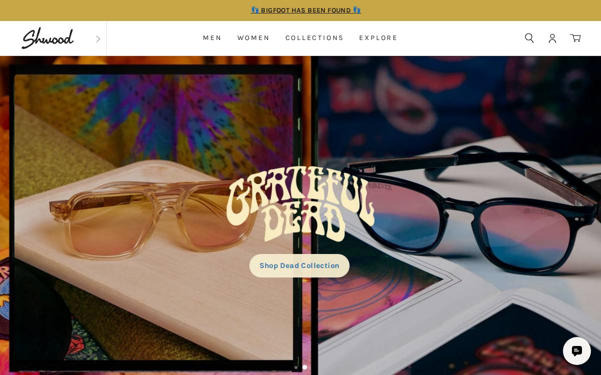 Shwood website preview