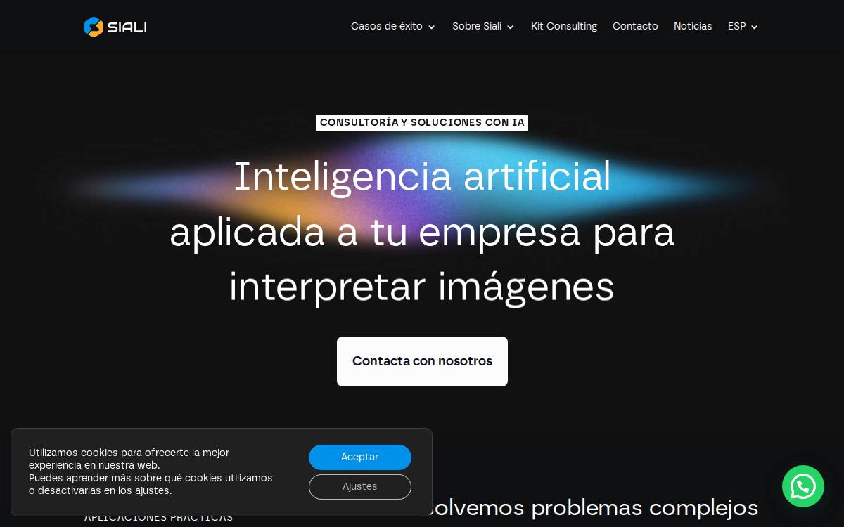 Siali Tech website preview