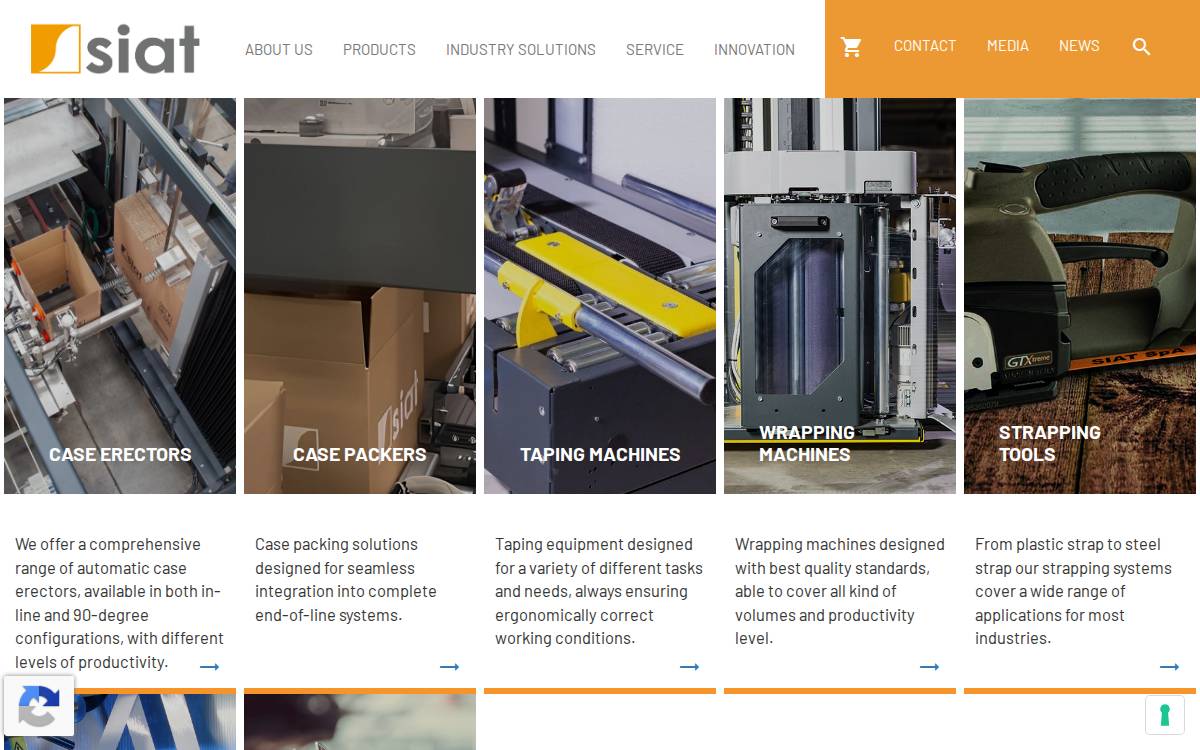 Siat Group website preview