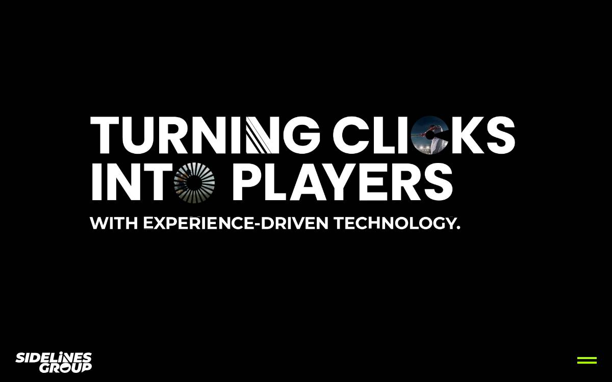 Sidelines website preview