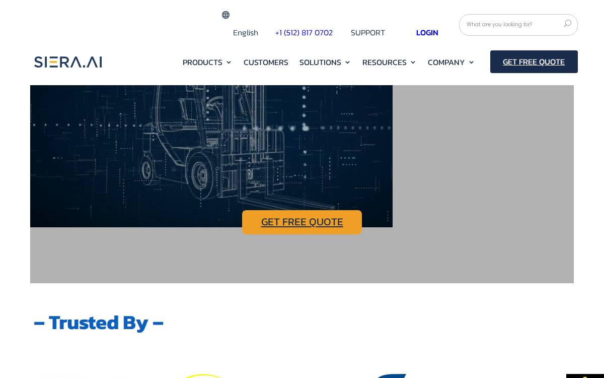 Siera website preview