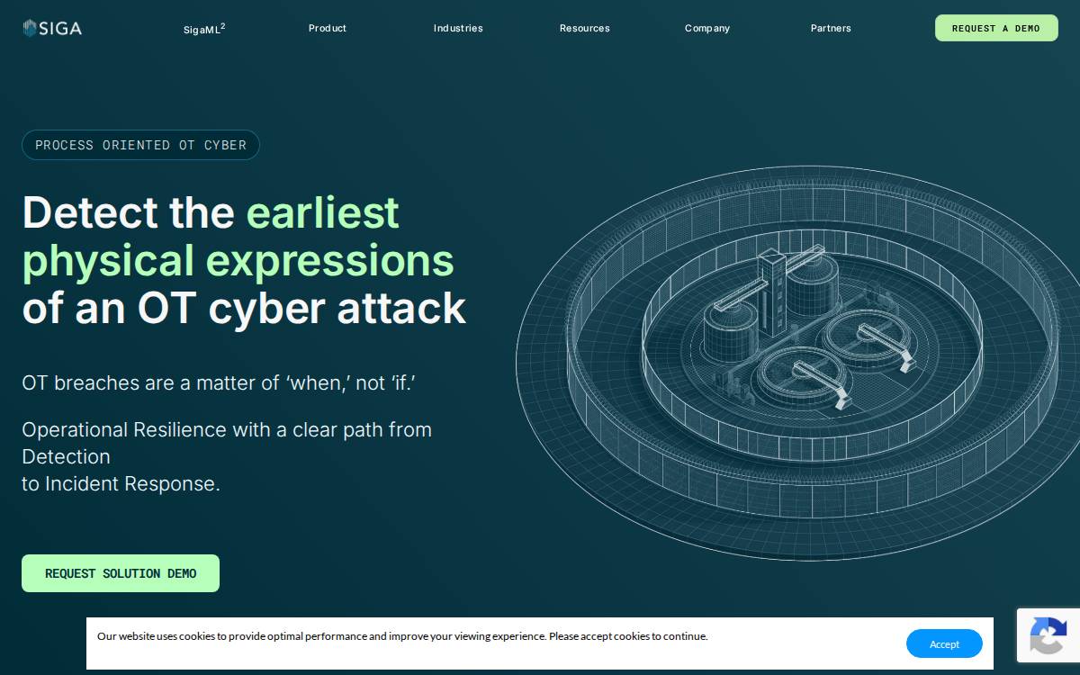Sigasec website preview