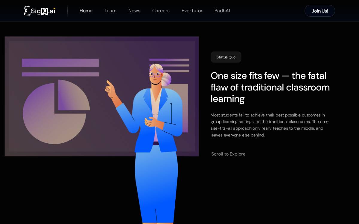SigIQ website preview