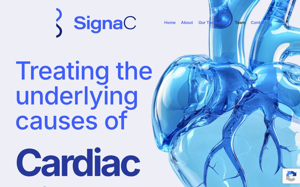 Signacor website preview