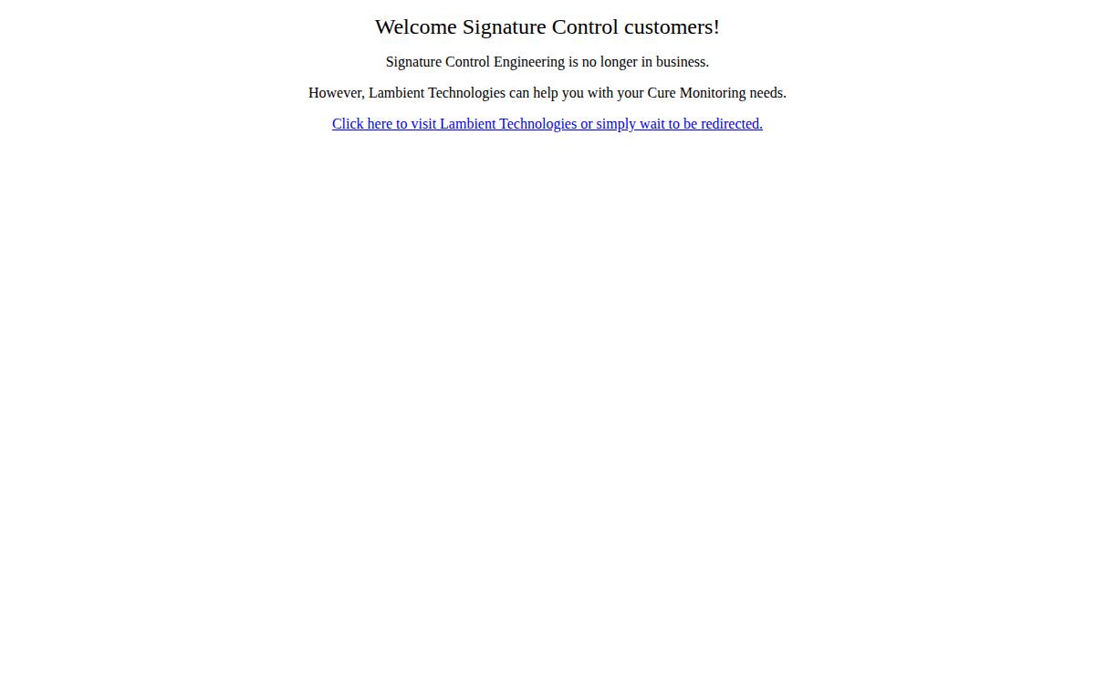 Signaturecontrol website preview