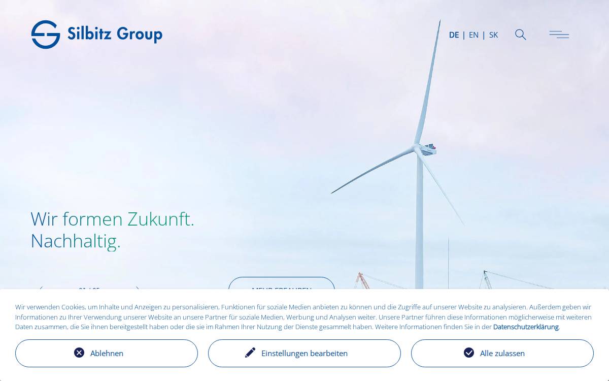 Silbitz website preview