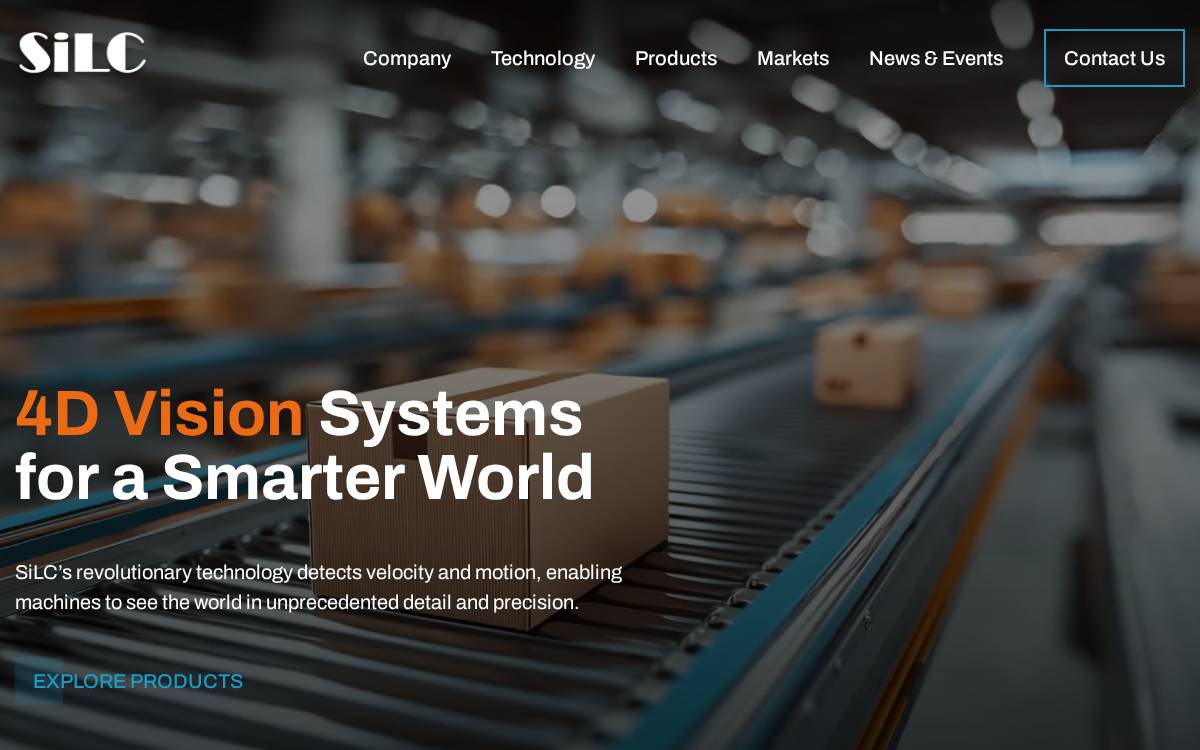 SiLC website preview