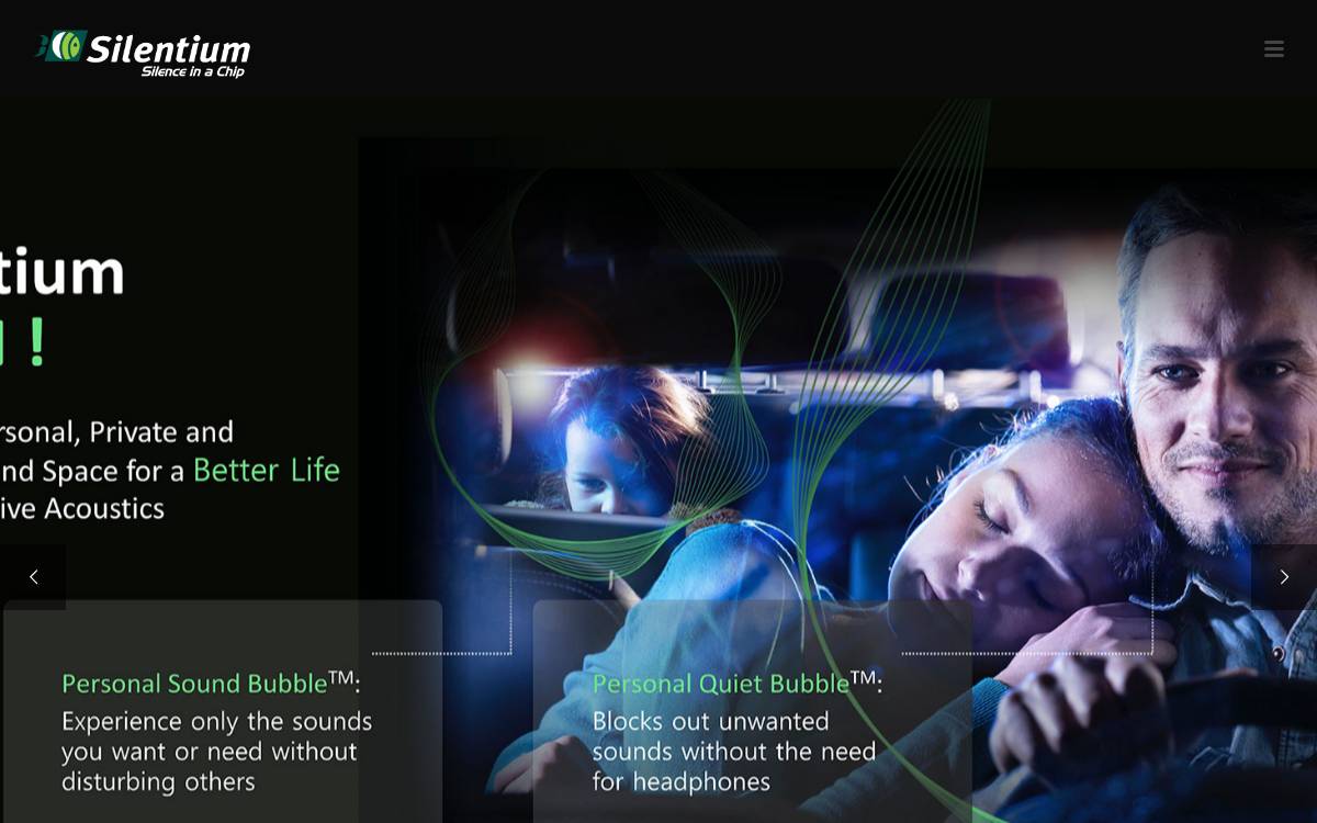 Silentium website preview