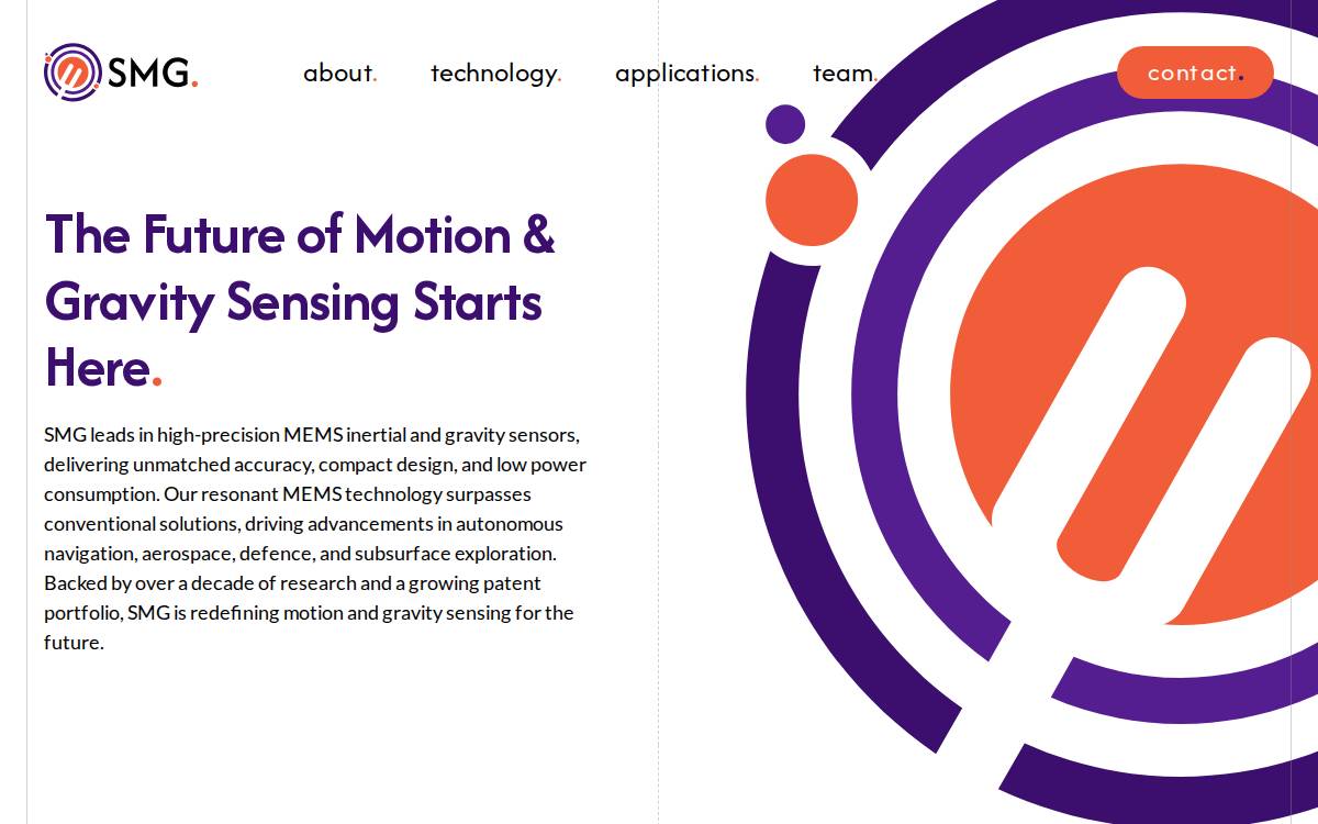 Silicon Microgravity website preview