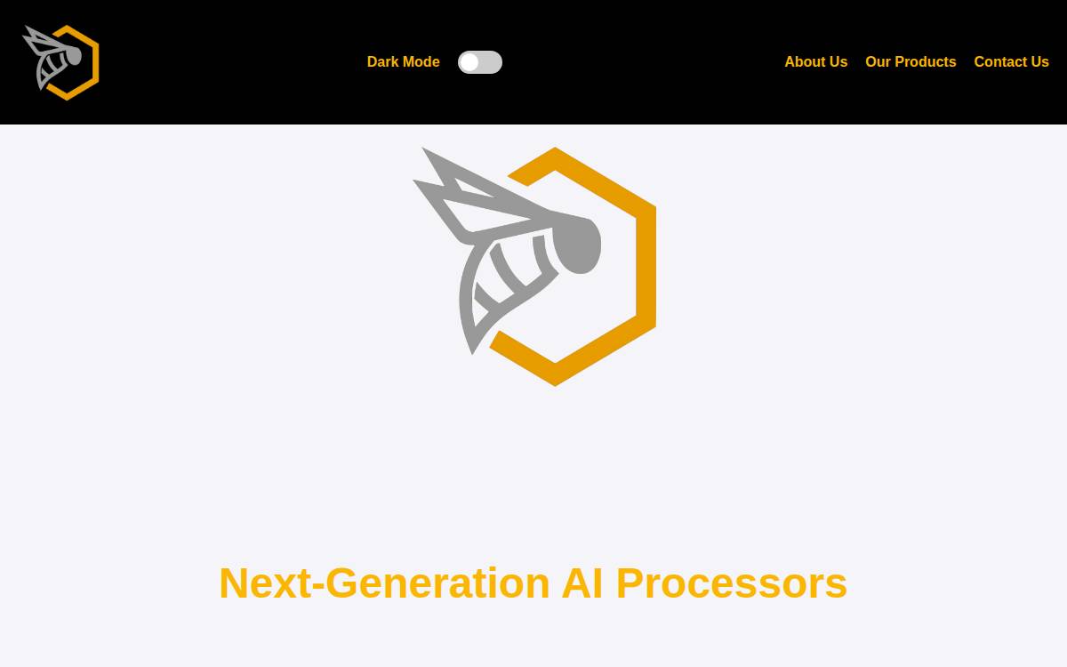 SiliconBee website preview