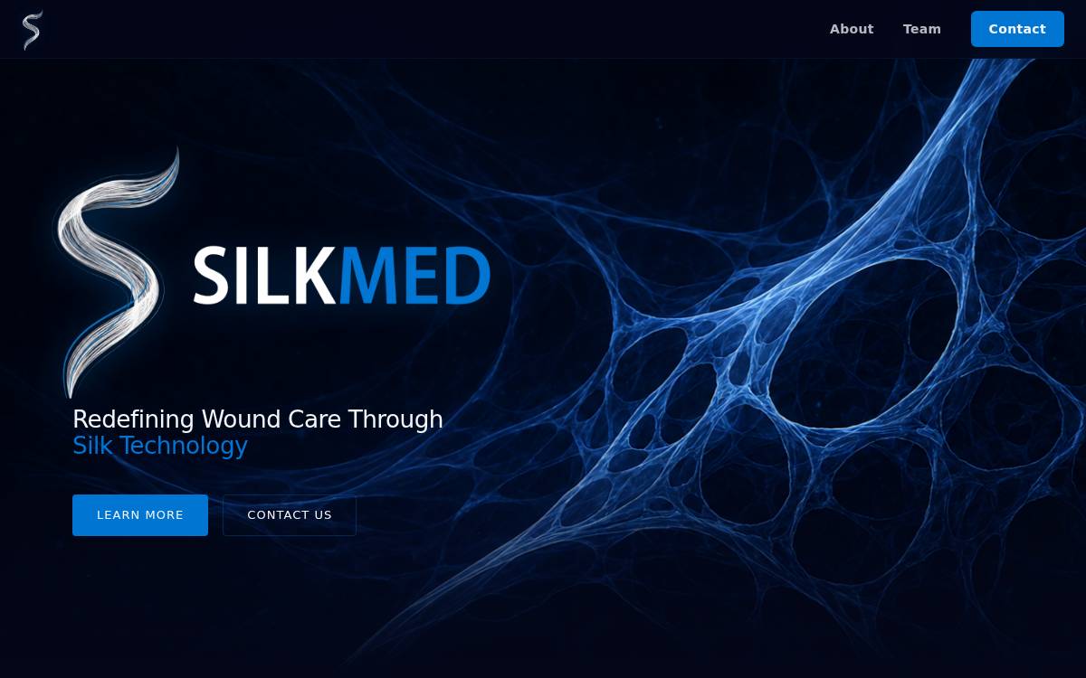 SilkMed website preview