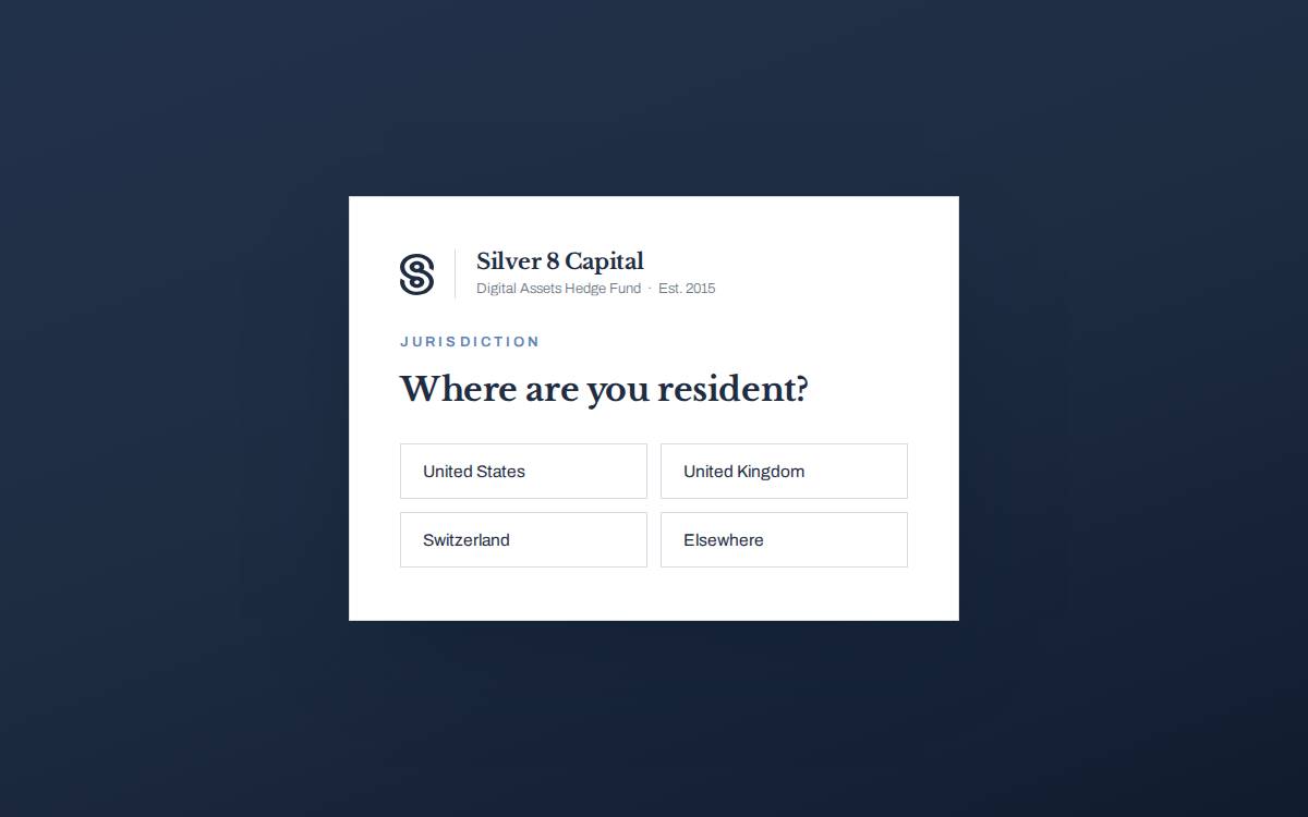 Silver8Capital website preview