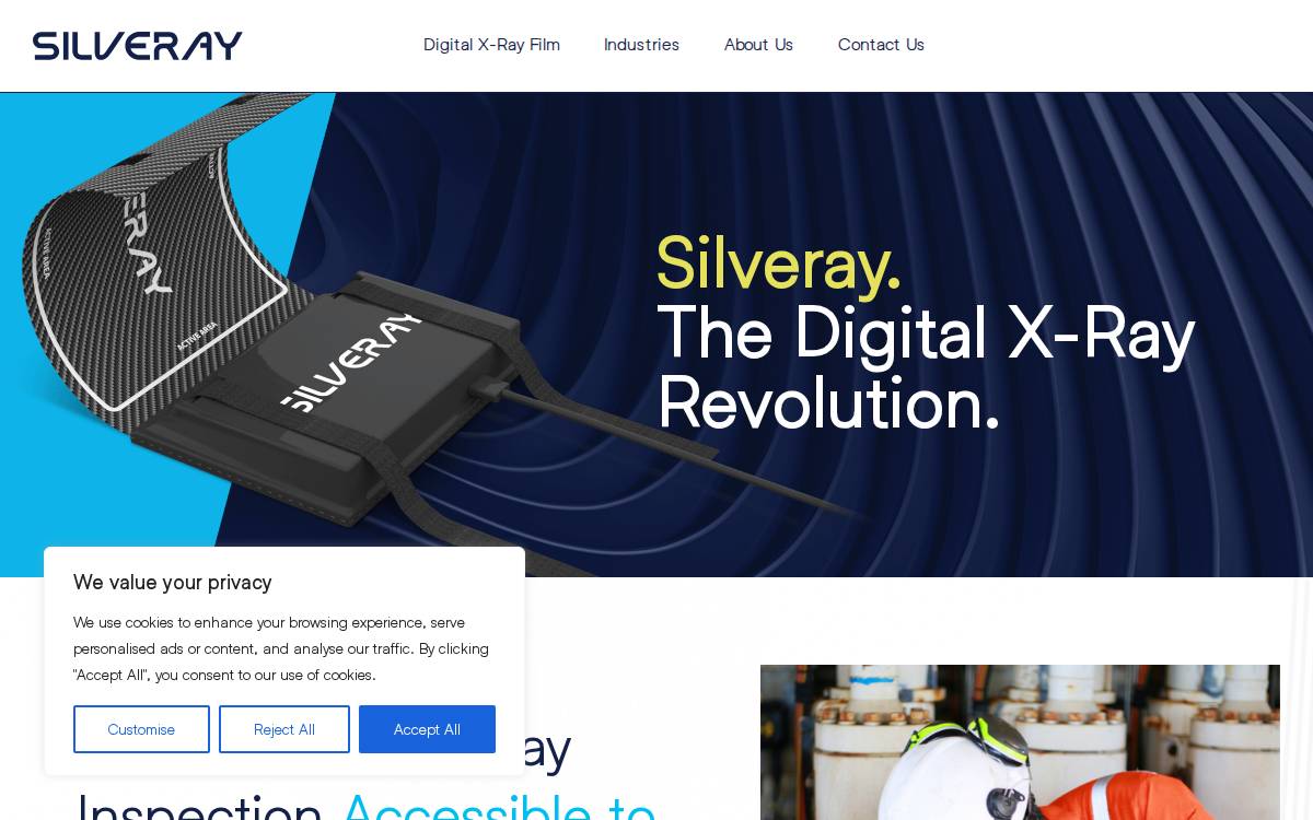 Silveray Seed website preview