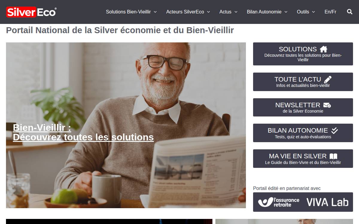 Silvereco website preview