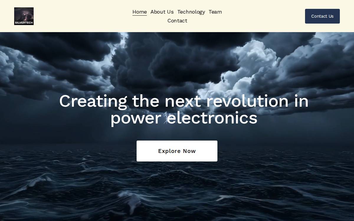 Silvertechsemi website preview
