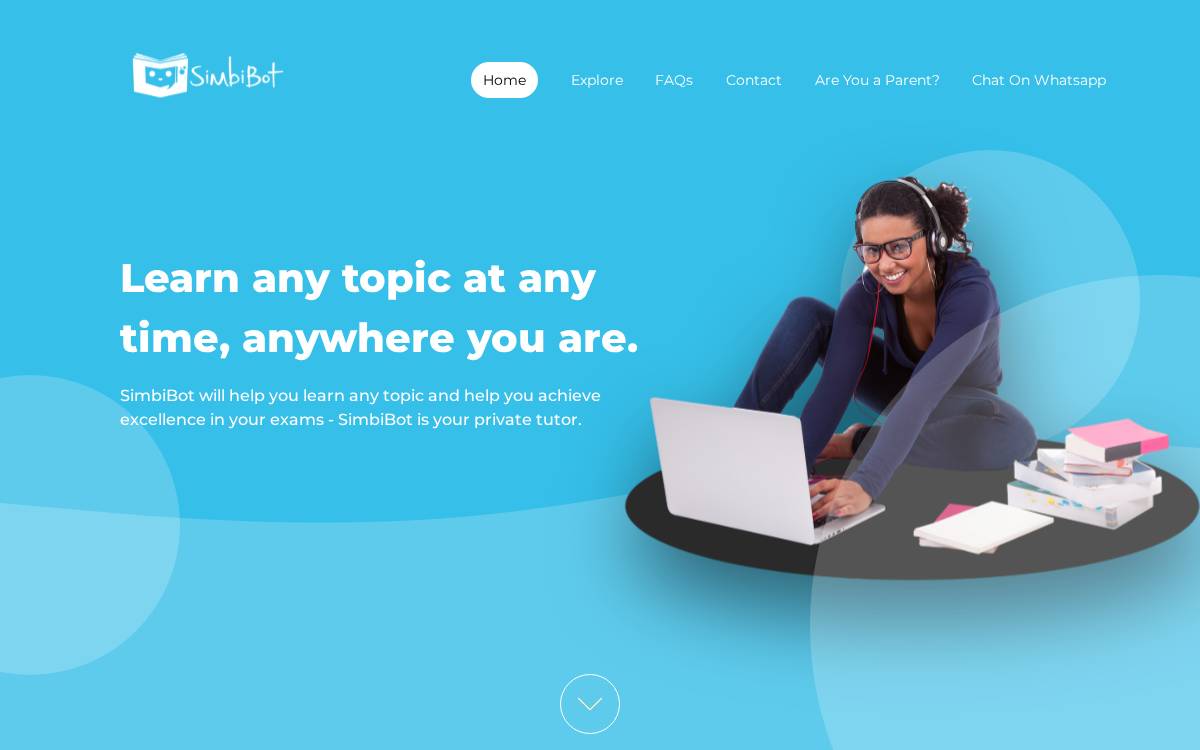 Simbi website preview