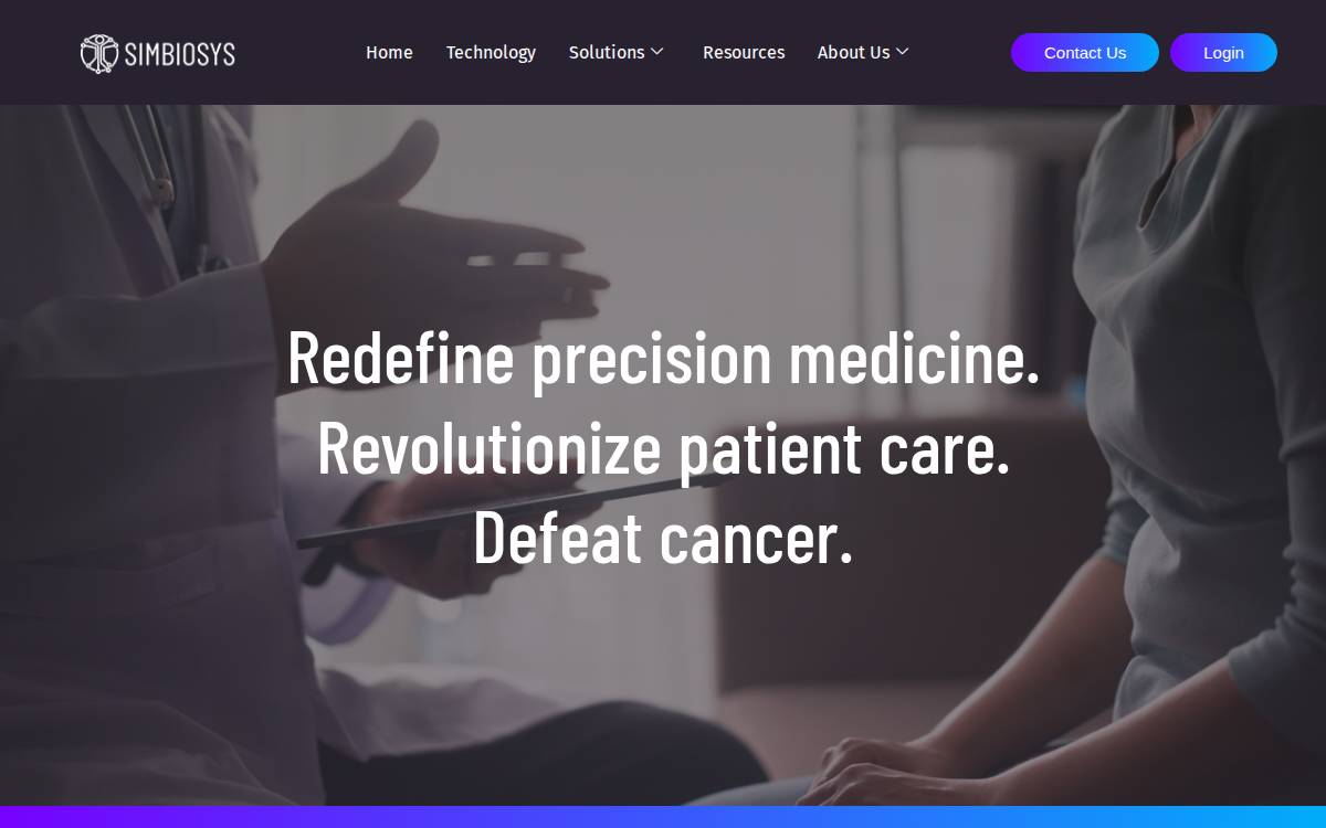 Simbiosys website preview