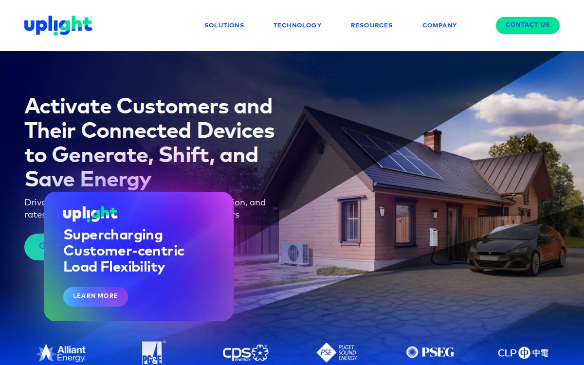 Simple Energy website preview