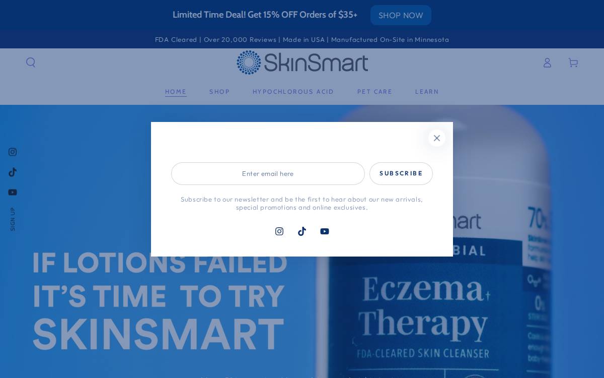 Simple Science website preview