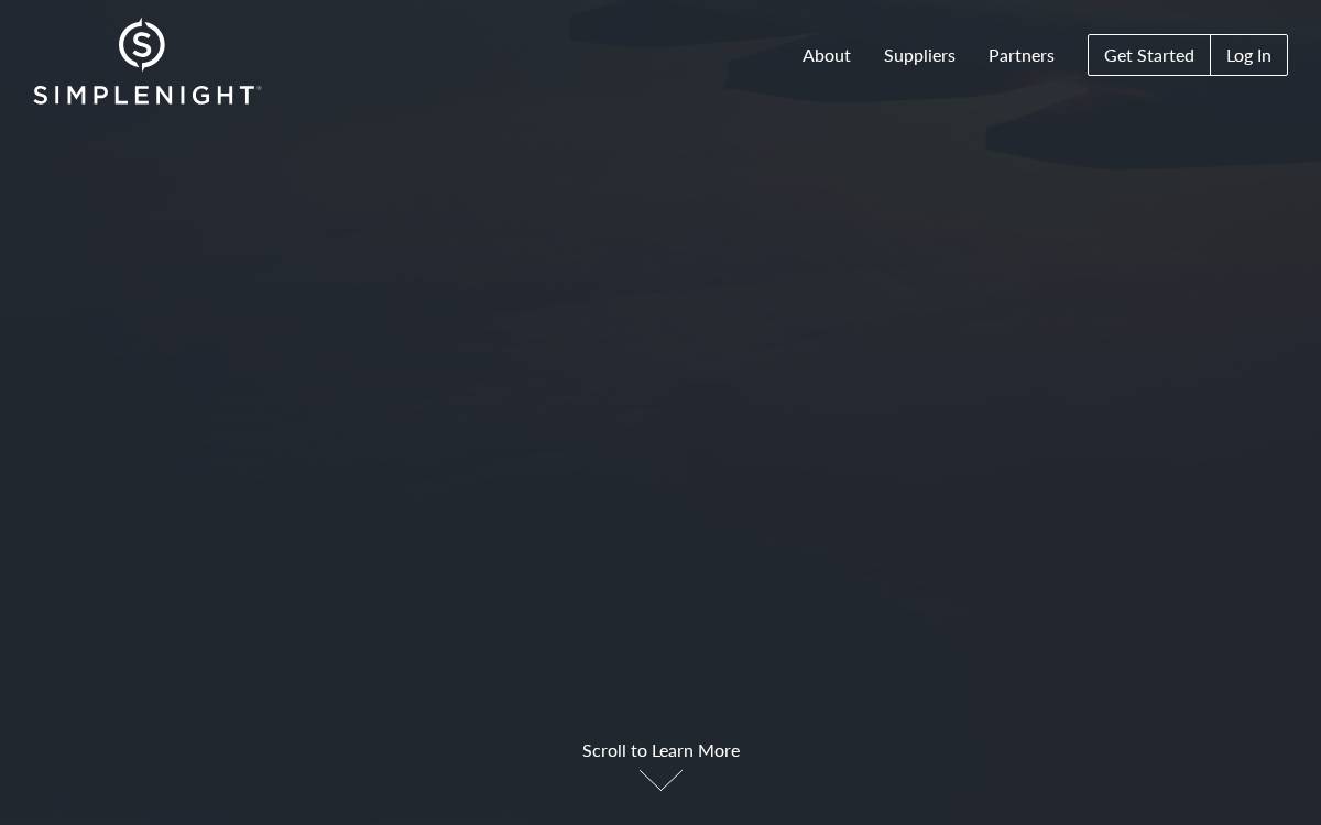 Simplenight website preview