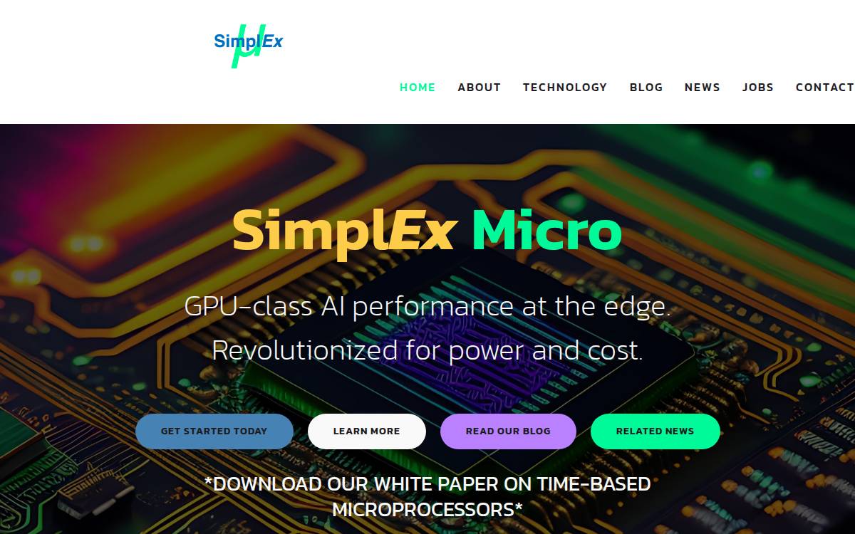 Simplexmicro website preview