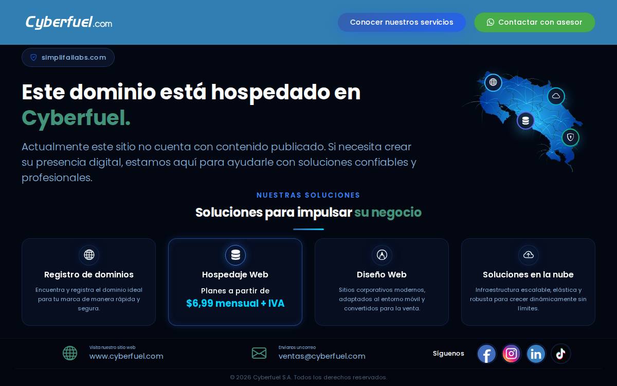 Simplifai Labs website preview