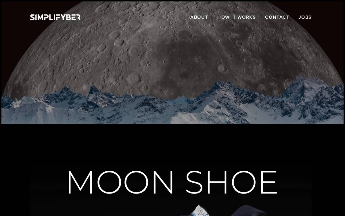 Simplifyber website preview