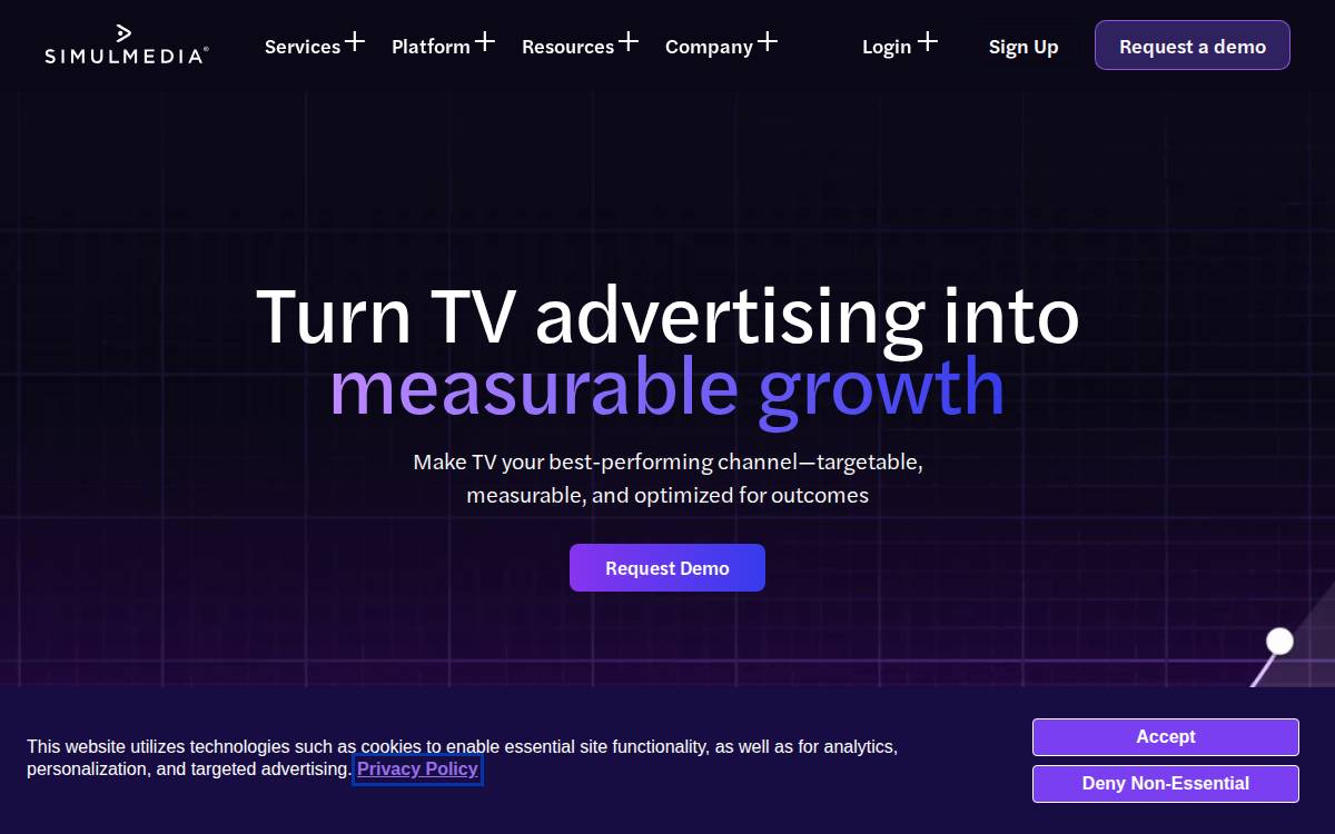 Simulmedia website preview