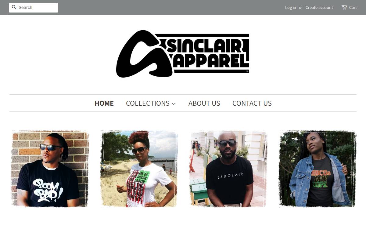 Sinclair website preview