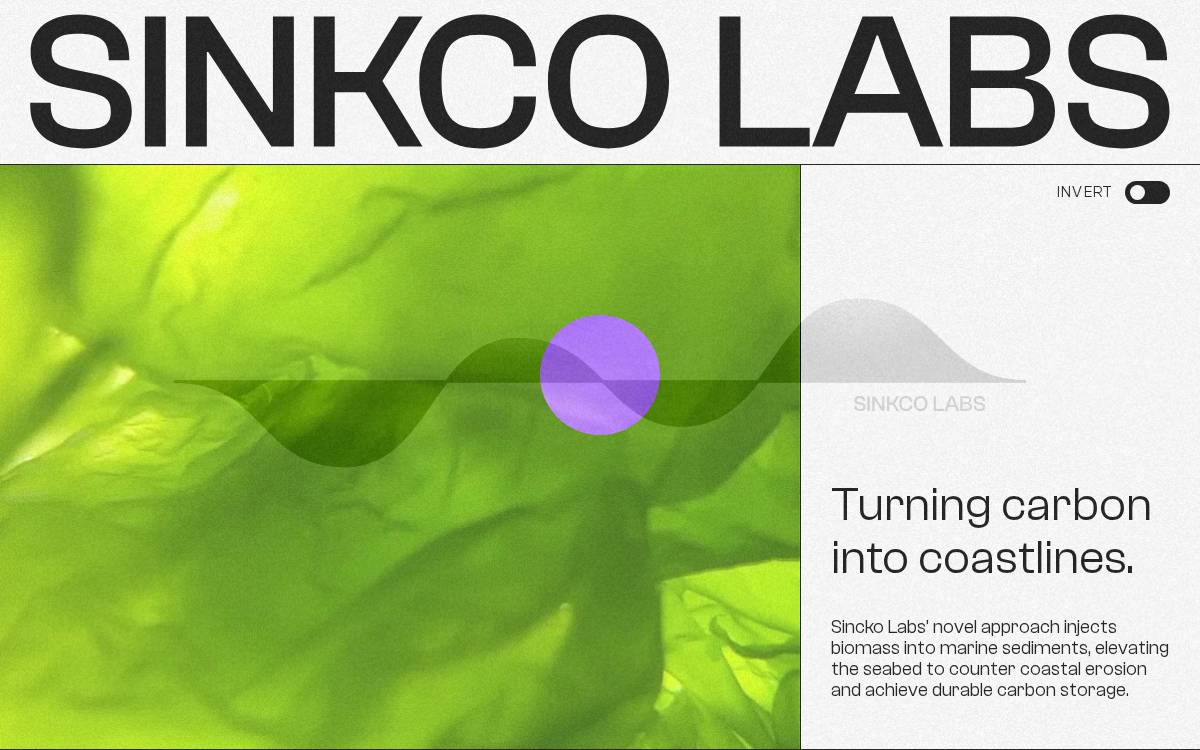 Sinkco Labs website preview