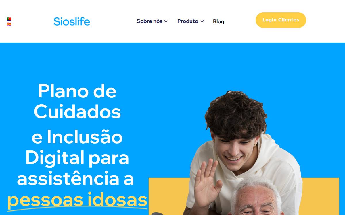 Sioslife website preview