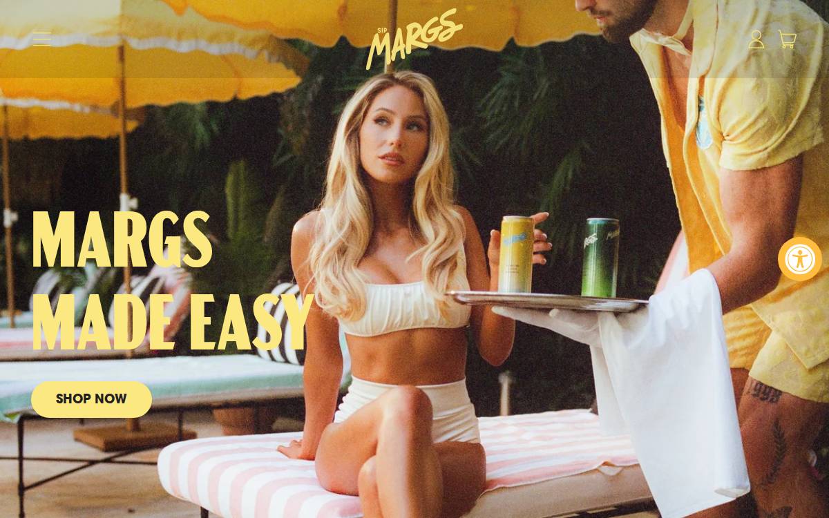 Sip Margs website preview