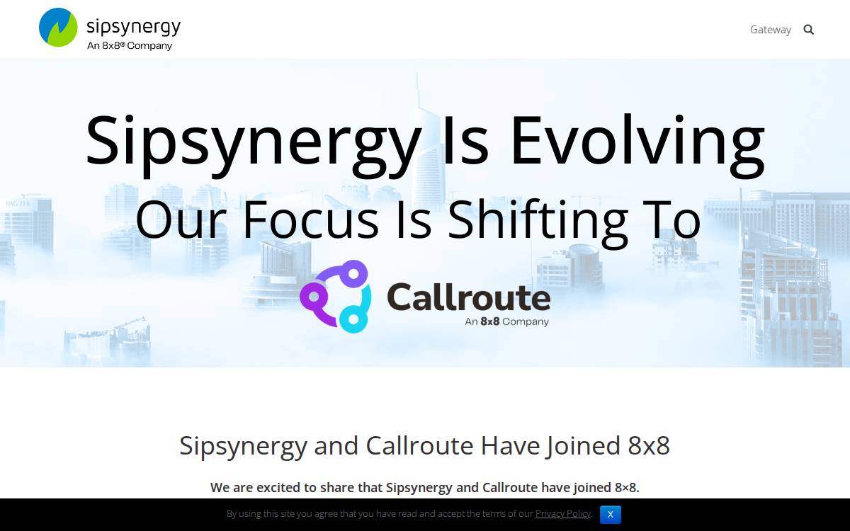 Sipsynergy website preview
