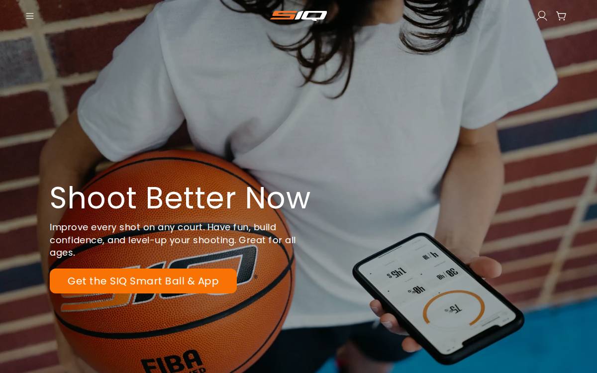 Siqball website preview