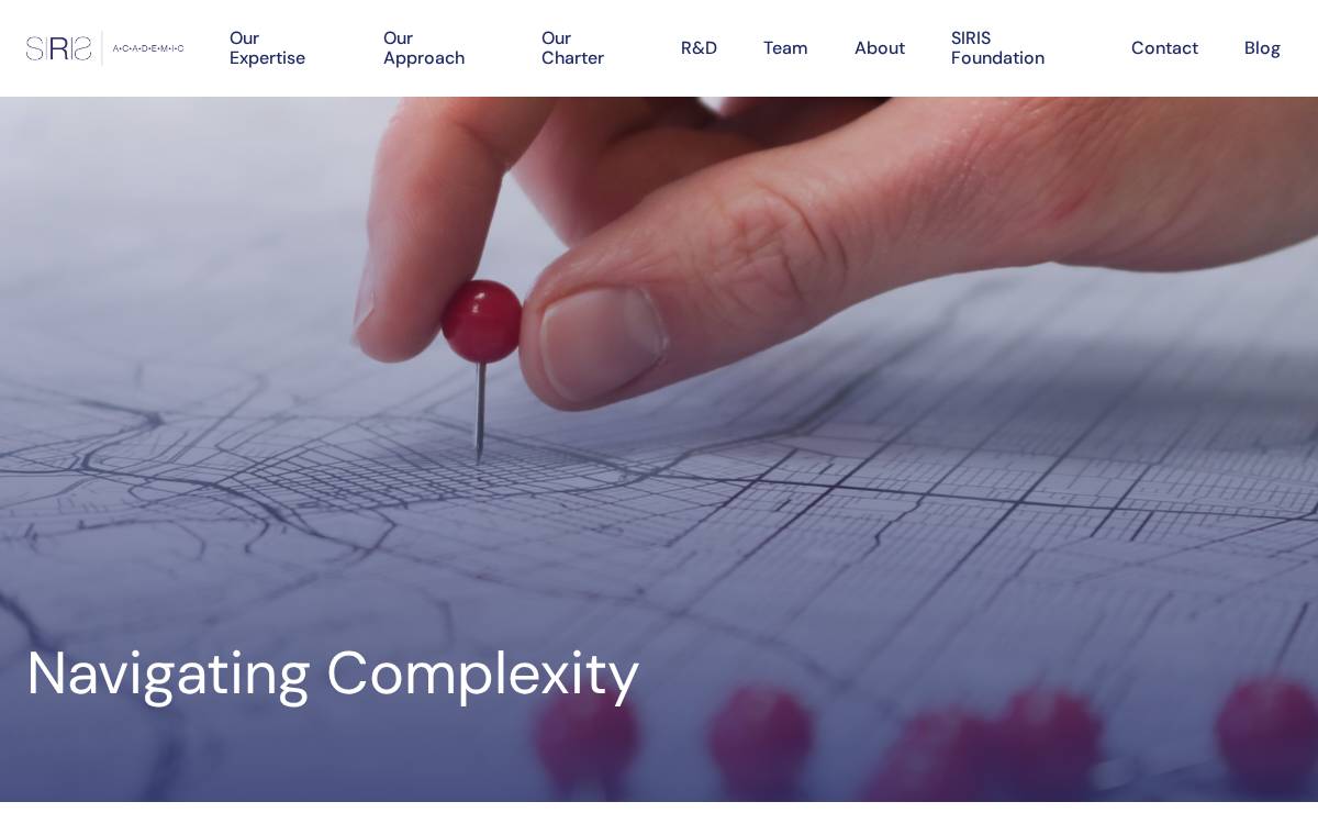 SIRIS Academic website preview
