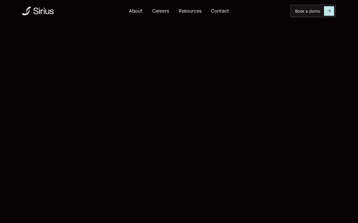 Sirius website preview