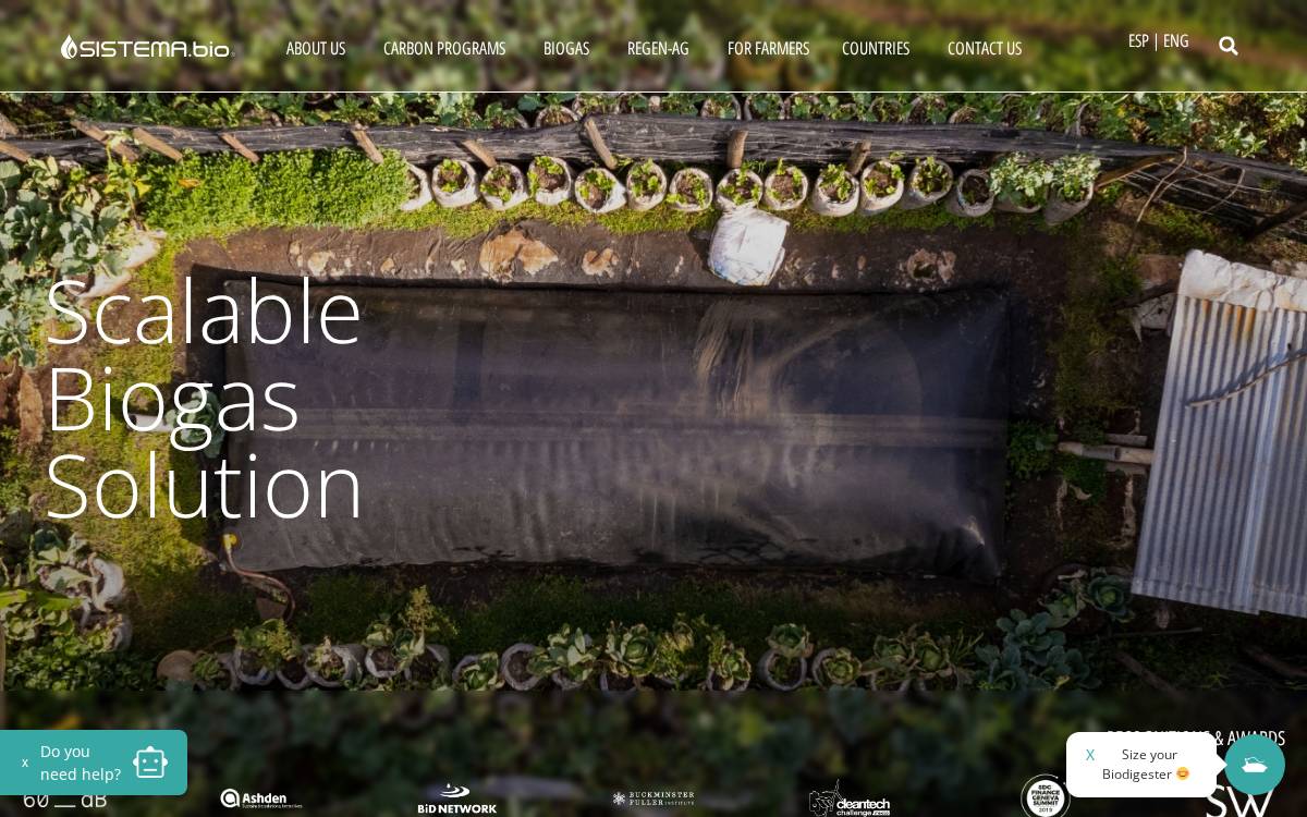 Sistema B website preview