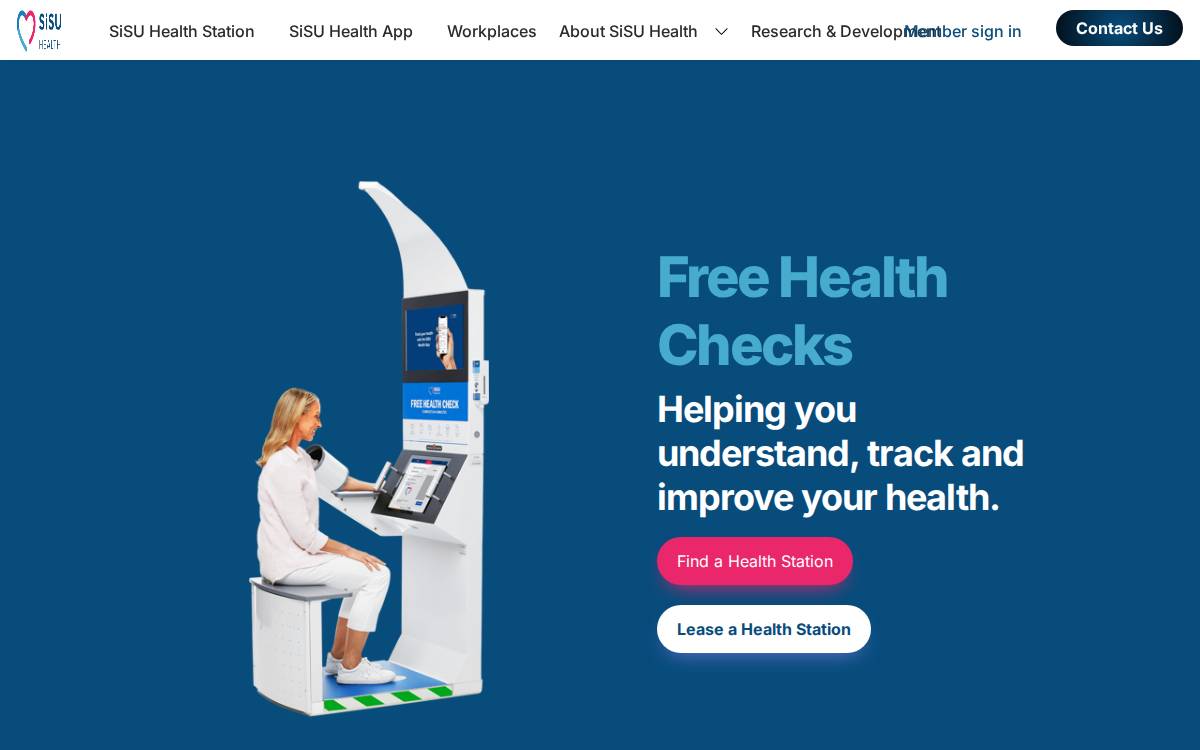 SiSU Health Group website preview