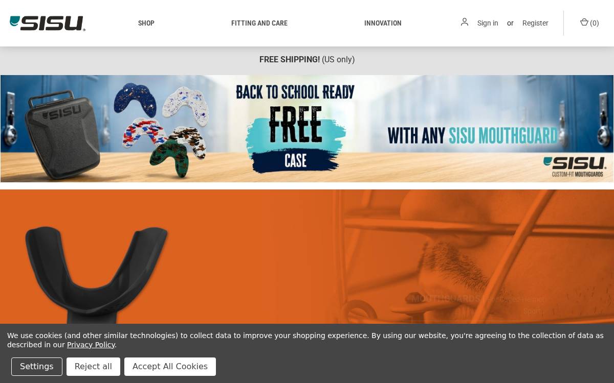 Sisuguard website preview