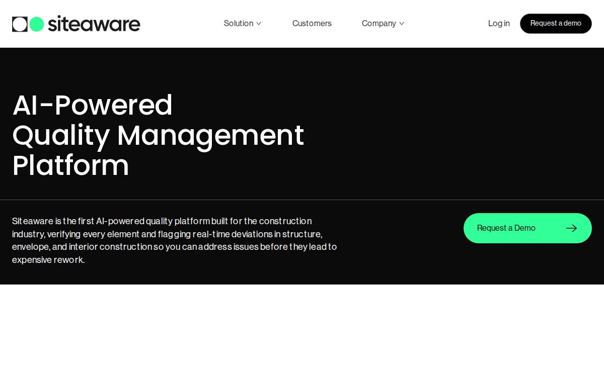 SiteAware website preview