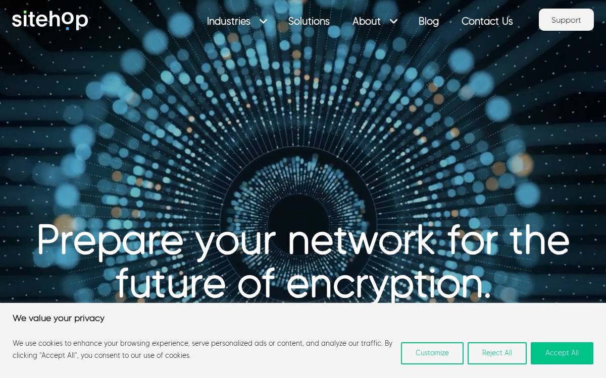 Sitehop website preview