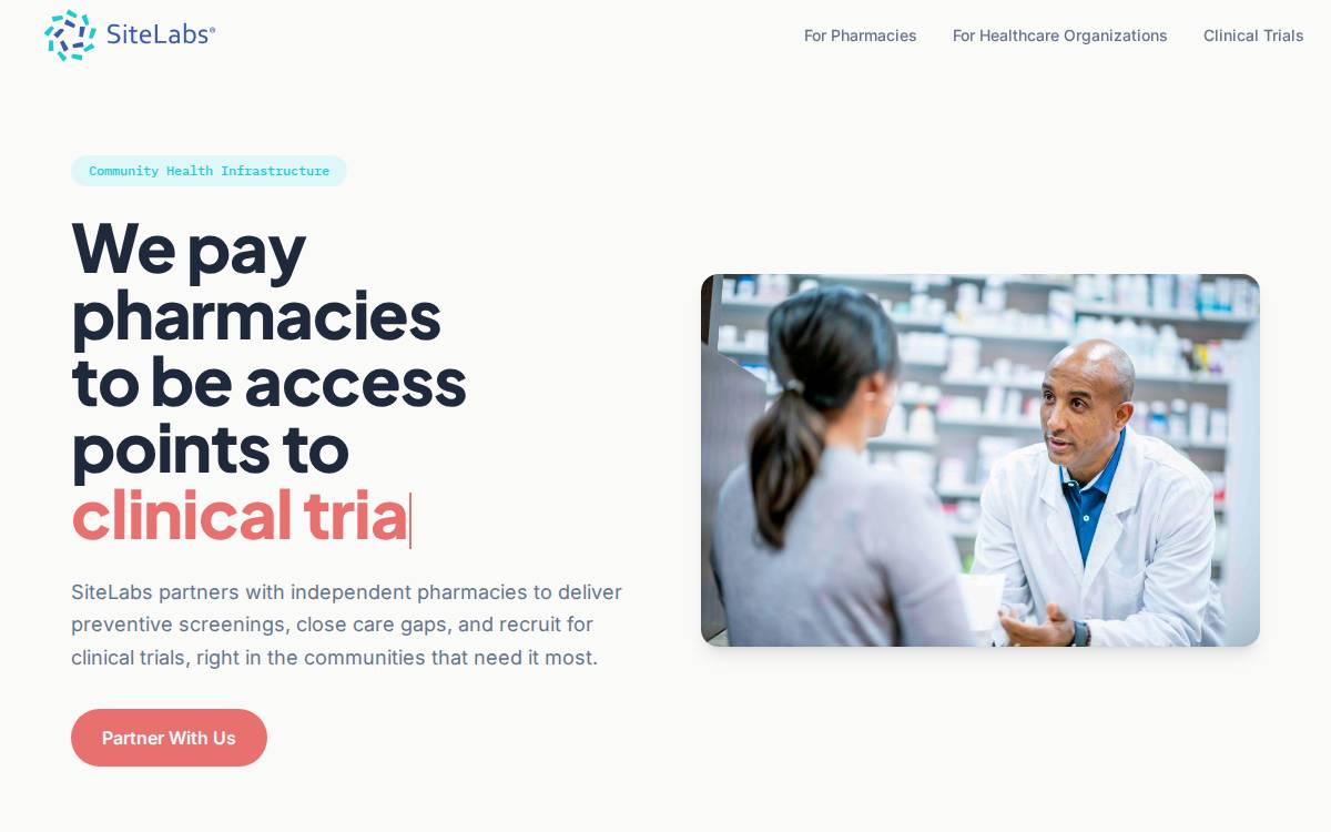 Sitelabsglobal website preview