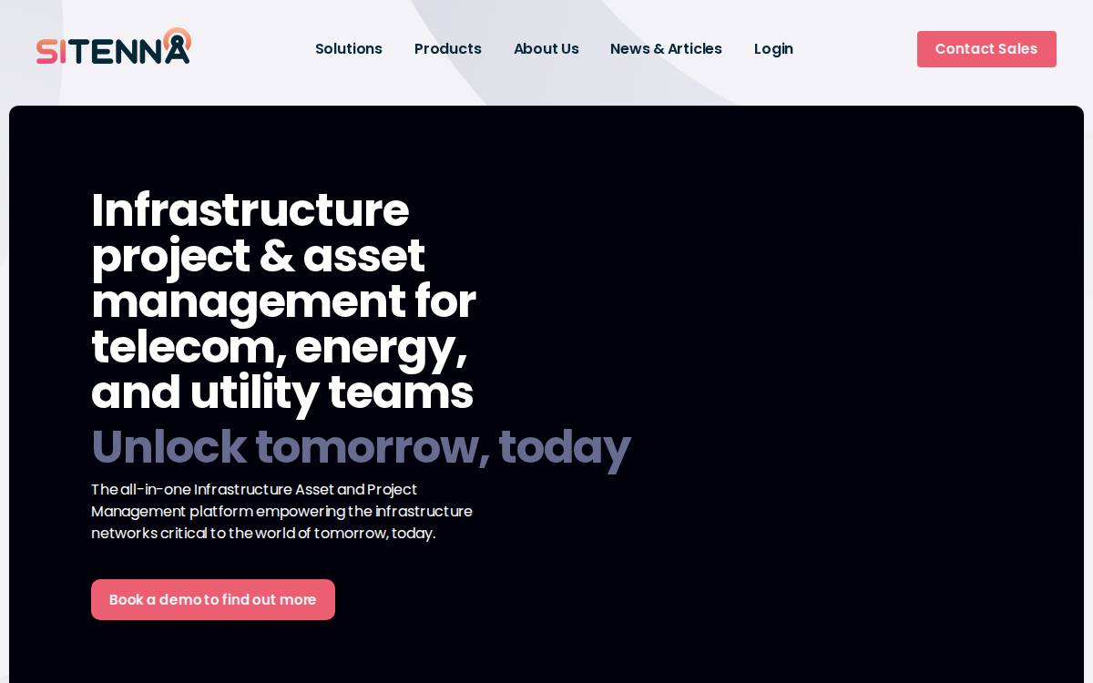 Sitenna website preview