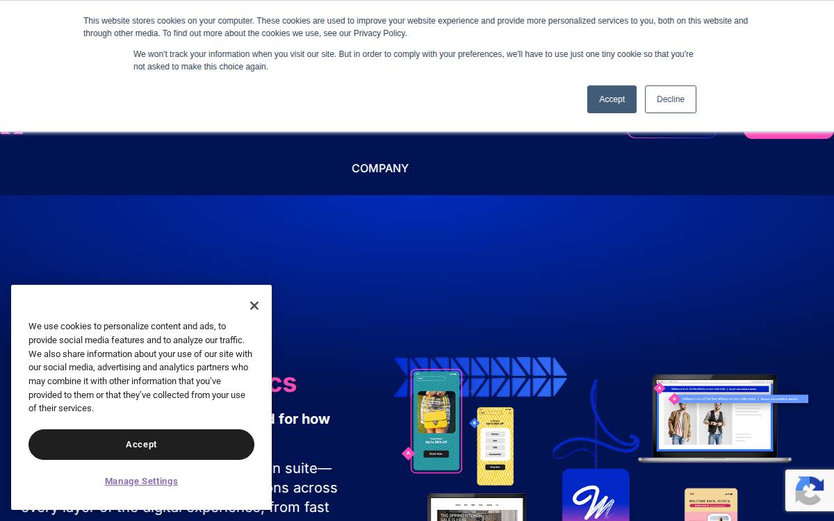 SiteSpect website preview