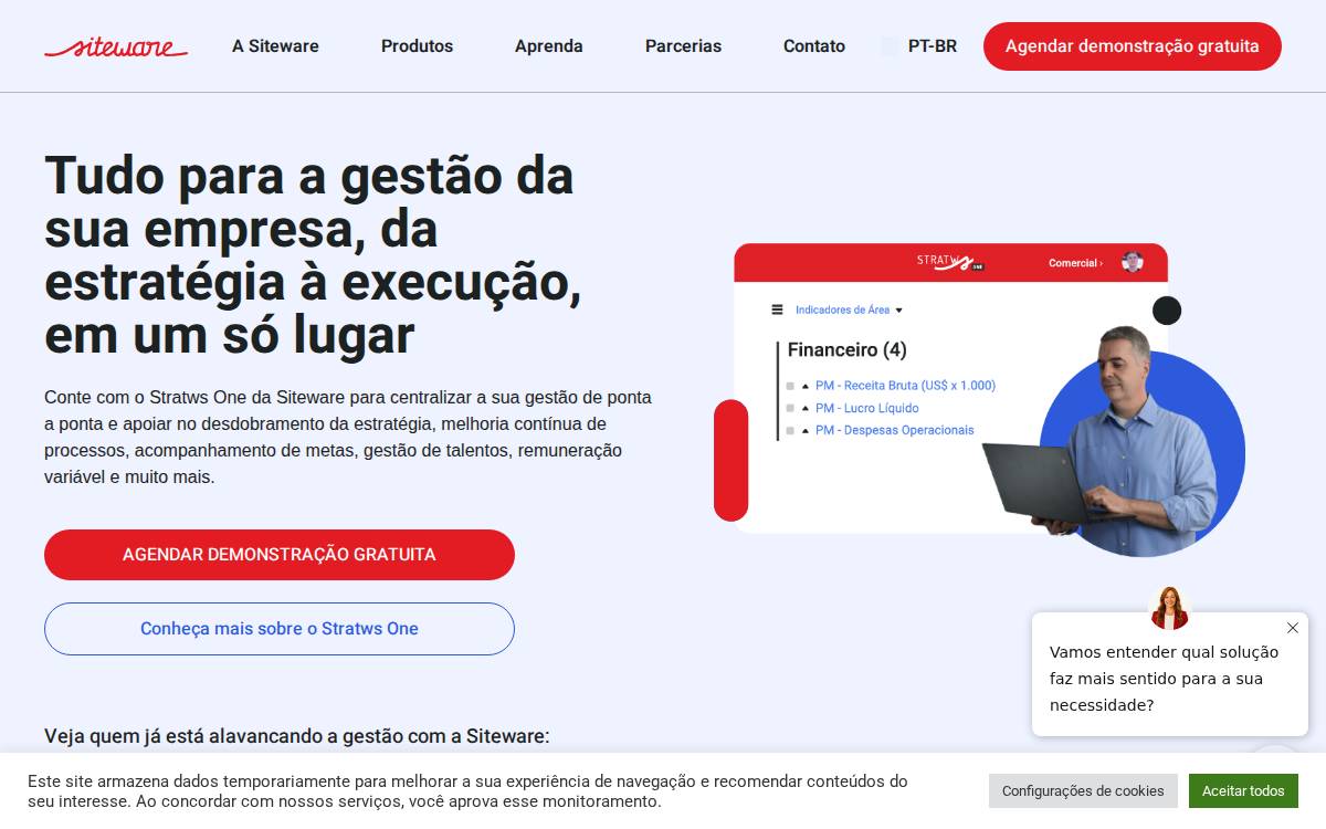 Siteware website preview