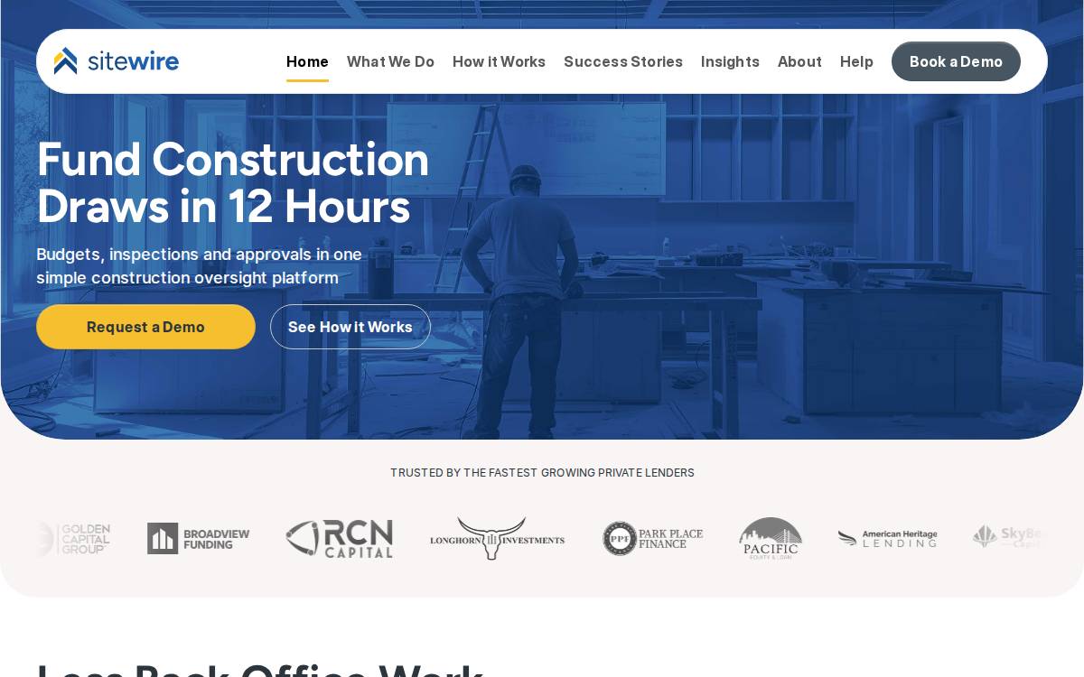 Sitewire website preview